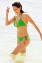 kelly brooke Caribbean Green Bikini10