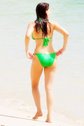 kelly brooke Caribbean Green Bikini7